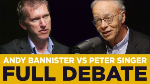 Andy Bannister vs Peter Singer